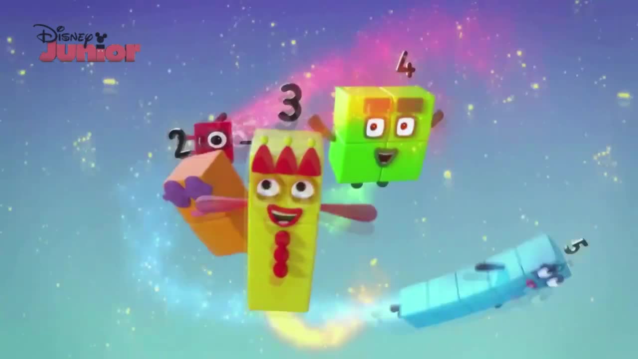 [FALSO] Numberblocks - Intro en Disney Junior España (Agosto 2017)
