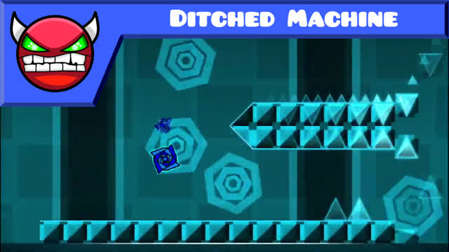 Geometry Dash - Ditched Machine by Jeyzor (Hard Demon)