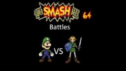 Super Smash Bros 64 Battles #109: Luigi vs Link