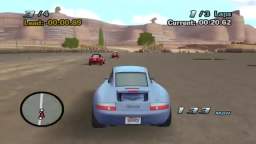 Cars (Wii Version) Sallys Sunshine Circuit Lv. 3