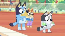 Bluey S2E51 Christmas Swim