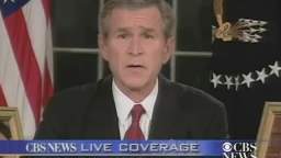 Bush Announces Invason of Iraq in 2003