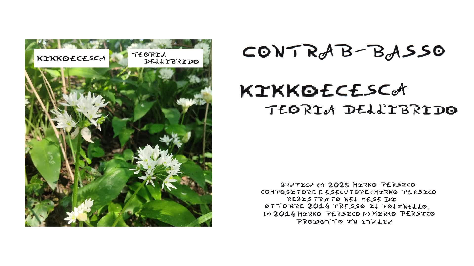 KikkoECesca - Contrab-basso