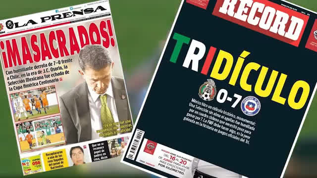 El día que Chile humilló a México ante los ojos del mundo | México vs Chile (0-7)