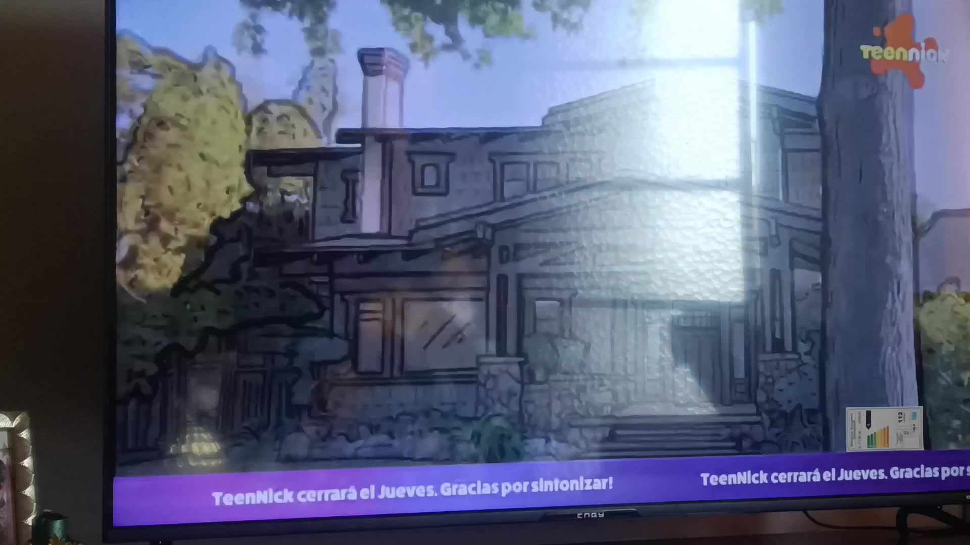 Aviso cierre Teen Nick Aviso cierre Teen Nick