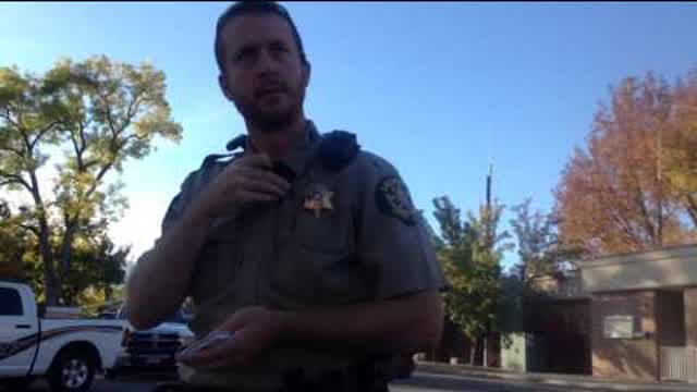 Deputy Pulled Gun on me again in Hyrum, Utah Copblock; Copwatch-(480p)