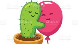 Cactus vs balloon