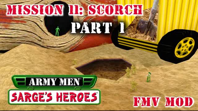 Army Men: Sarge's Heroes - Mission 11: Scorch (Part 1) - Sega Dreamcast