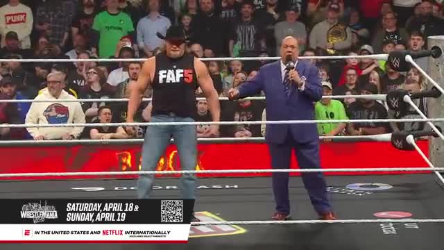 Oba Femi again LEVELS Brock Lesnar On RAW Oba Femi again LEVELS Brock Lesnar On RAW