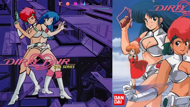 Dirty Pair 1987 OVA Series Opening Intro - By Yourself [Full Version]