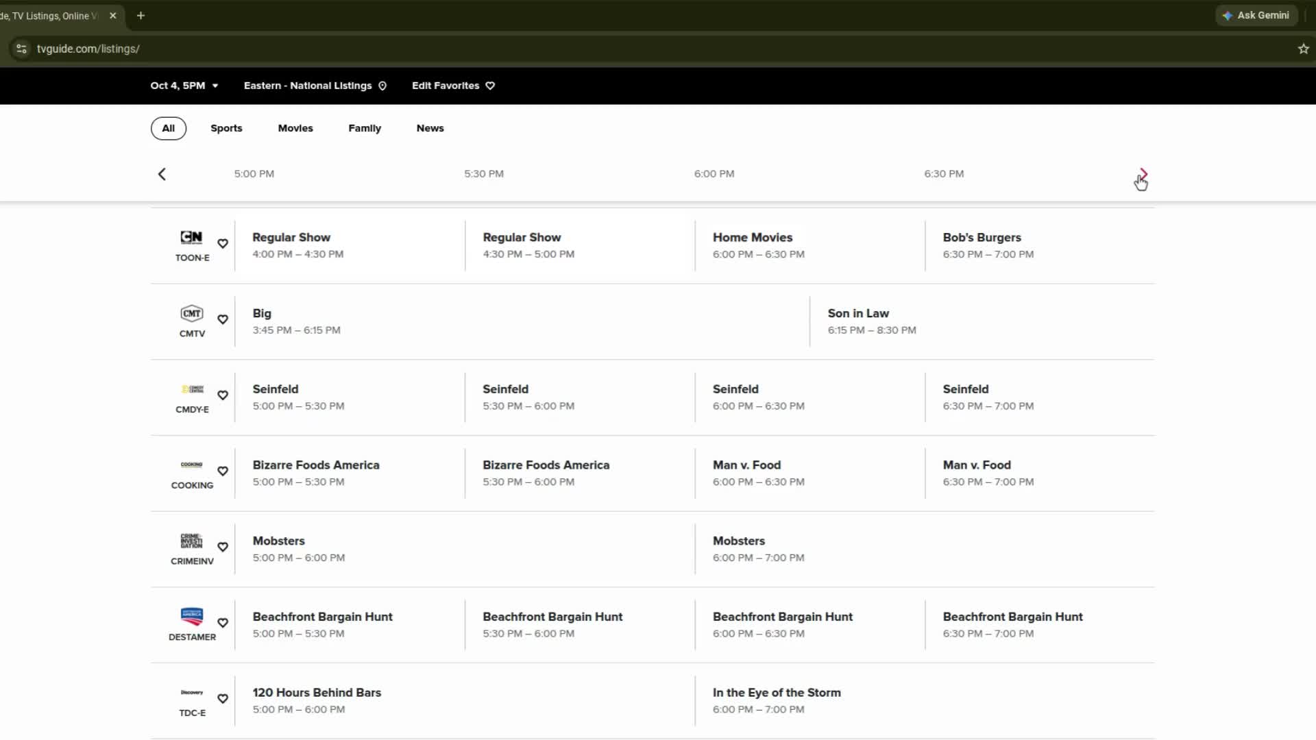 Adult Swim Schedule For Sunday, October 4, 2026 + Toonami Schedule (rest of the schedule 11pm-4am)