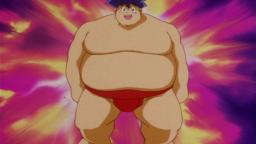 Magical Taruruuto-kun Sumo Body Inflation scene