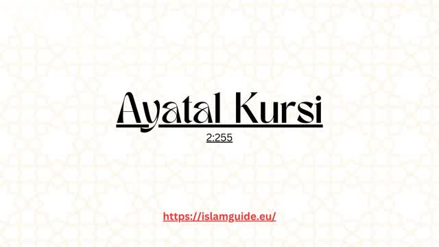 Ayatal Kursi