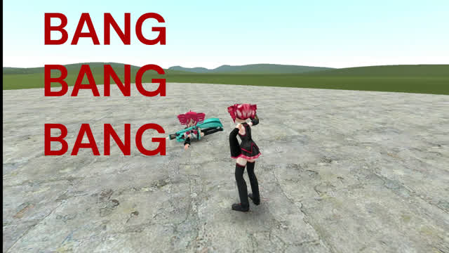 Bang Bang Bang - Miku animation - Gmod