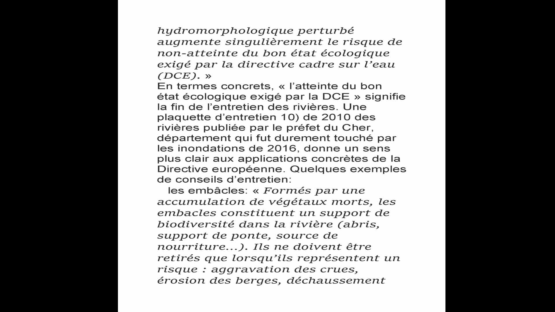 L’UE et les inondations contrôlées . L’UE et les inondations contrôlées .