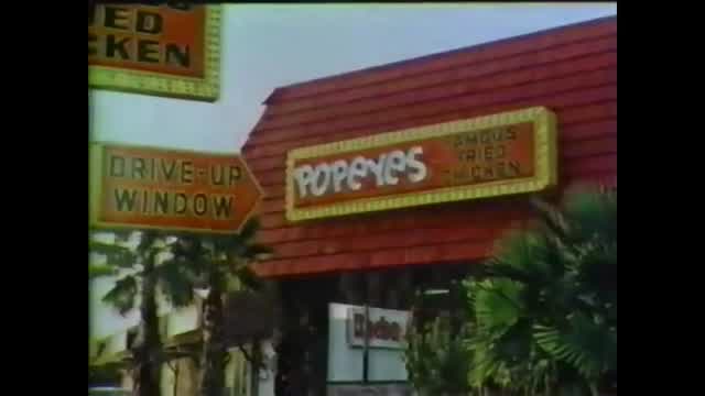 Classic Popeyes Famous Fried Chicken Commercials 1975-1989