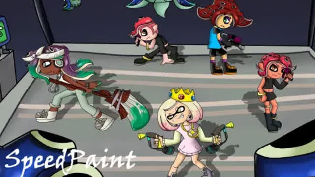 SpeedPaint - Octoling Rebellion
