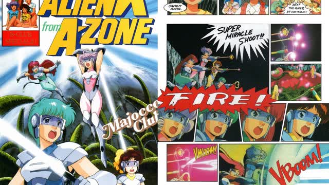 Majokko Club Yonin-gumi Alien X from A Zone Crossover OVA Special (Part 1)