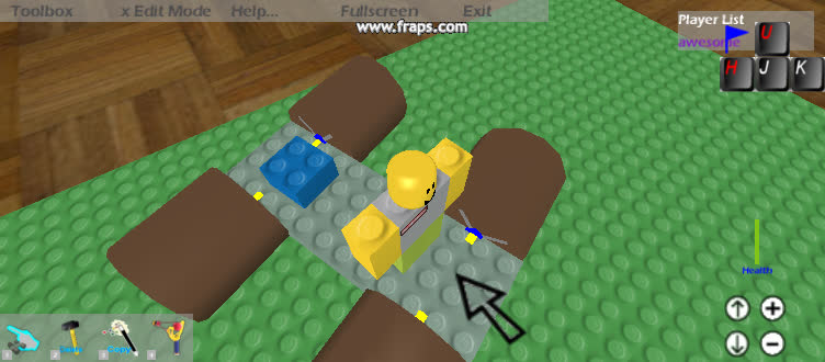 Roblox: Blue Brick in the Chassis