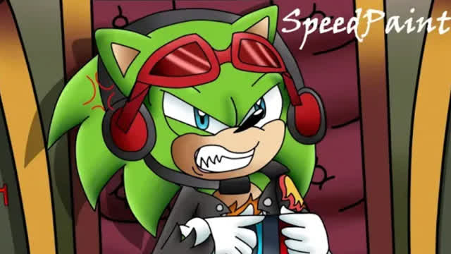 SpeedPaint - Scourge's Gamer Rage!