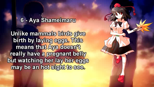 Top 10 Pregnant Touhou Girls