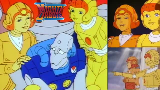 The Mighty Orbots (80's Cartoon) Episode 6 - Raid on the Stellar Queen (Remastered DVD Quality)