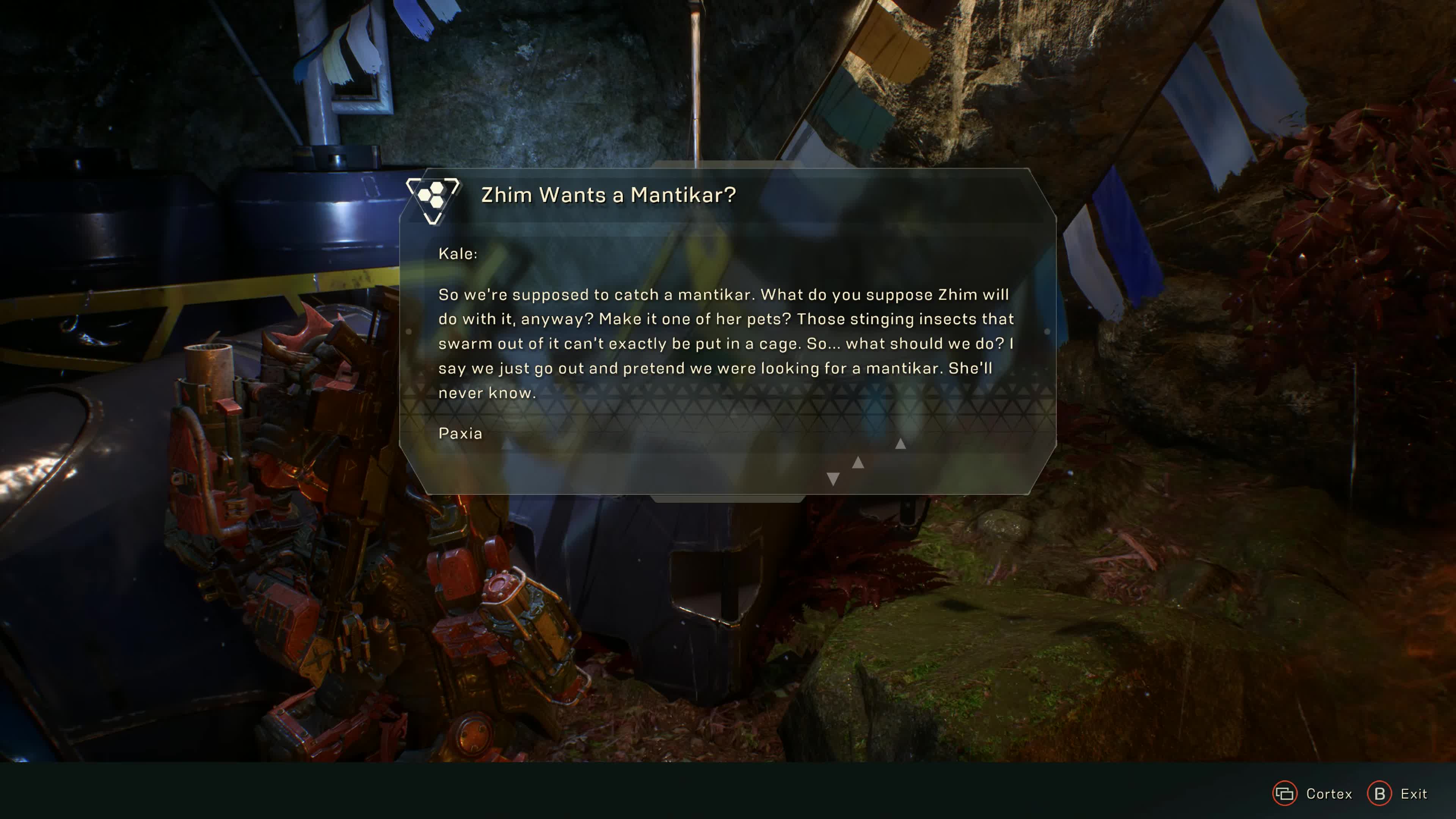 Zhim Wants A Mantikar?