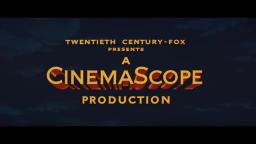 20th Century Fox logo (April 30, 1954) [with CinemaScope extension; debut]