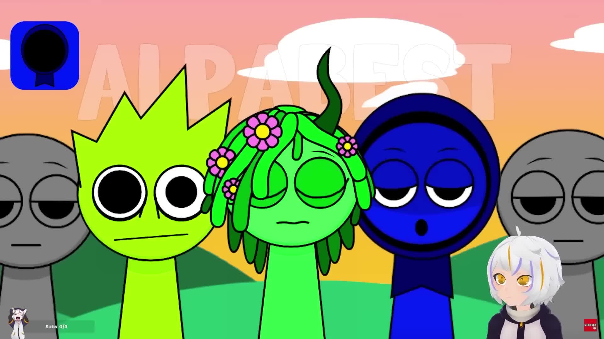 SPRUNKI PERO OREN Y PINKI SON NOVIOS (INCREDIBOX SPRUNKI SINNER MOD COMPLETO)