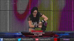 WWE 2K15 - AJ Lee does CM Punks Entrance [PS4]