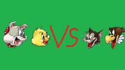 Tom and Jerry: War of the Whiskers - Spike and Duckling VS Butch and Eagle - Tom and Jerry games
