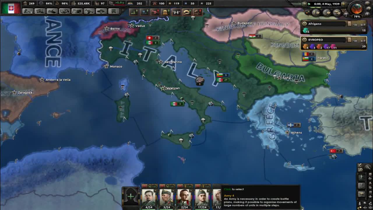 Hearts of Iron 4: MUSSOLINI e lavventura ergastolante per il DOMINIO MONDIALE! [LOQUENDO]