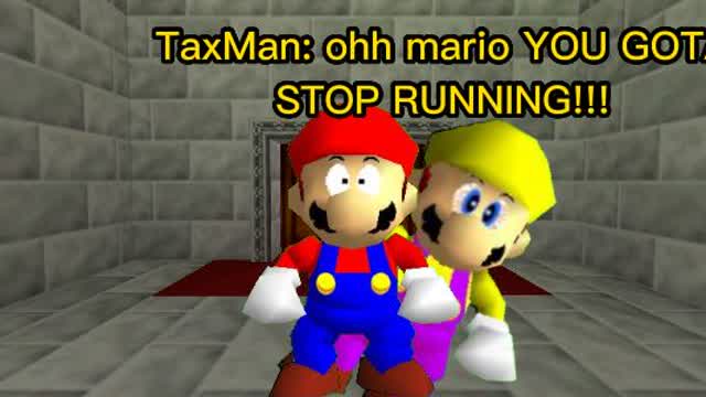 Mario does not pay his taxes