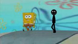 Stickman and Spongebob Walkcycles