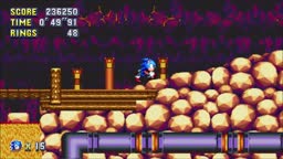 Sonic Mania Playthrough Part 18: Lava Reef Zone (Act 1)