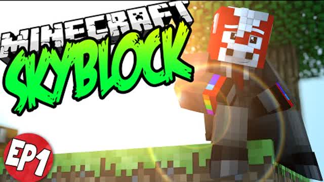 Minecraft Skyblock Survival Server EP1 + RANK GIVEAWAY!
