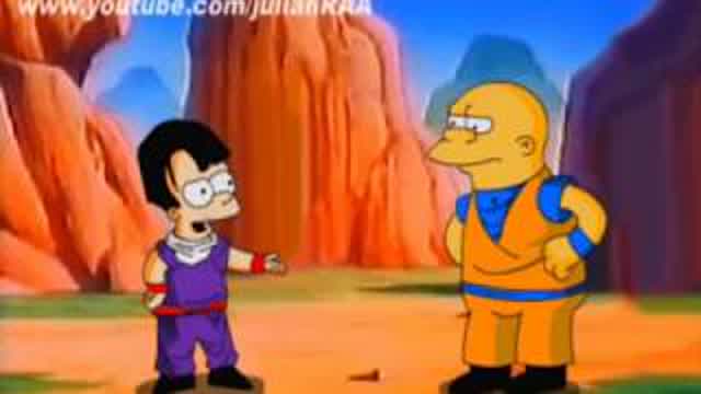 Dragon ball simpsons 3 (original) audio latino