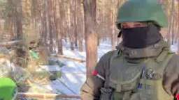 Russian military personnel are advancing towards the city of Kremennaya, gradually pushing back the 