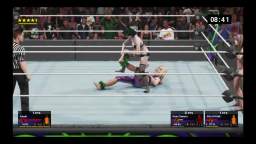 WWE 2K19 Fubuki vs Dixie Clements y Hitomi
