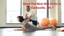 Recovery Now, LLC : #1 Mat Clinic in Clarksville, TN
