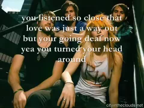 Hello Hello- paramore- lyrics