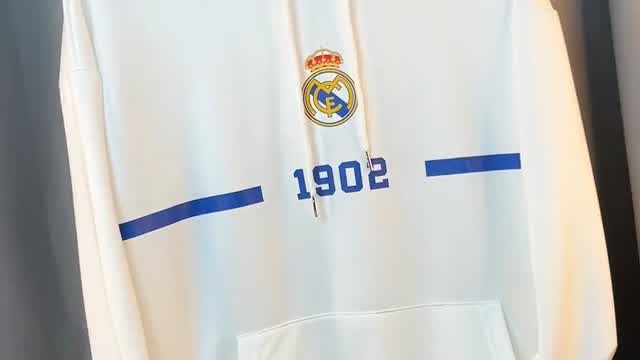Real Madrid Cortavientos Blanco Hombres 2023 Chaqueta