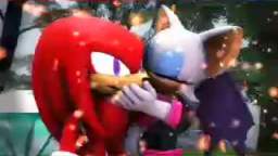 Knuckels x rouge hey sonic video