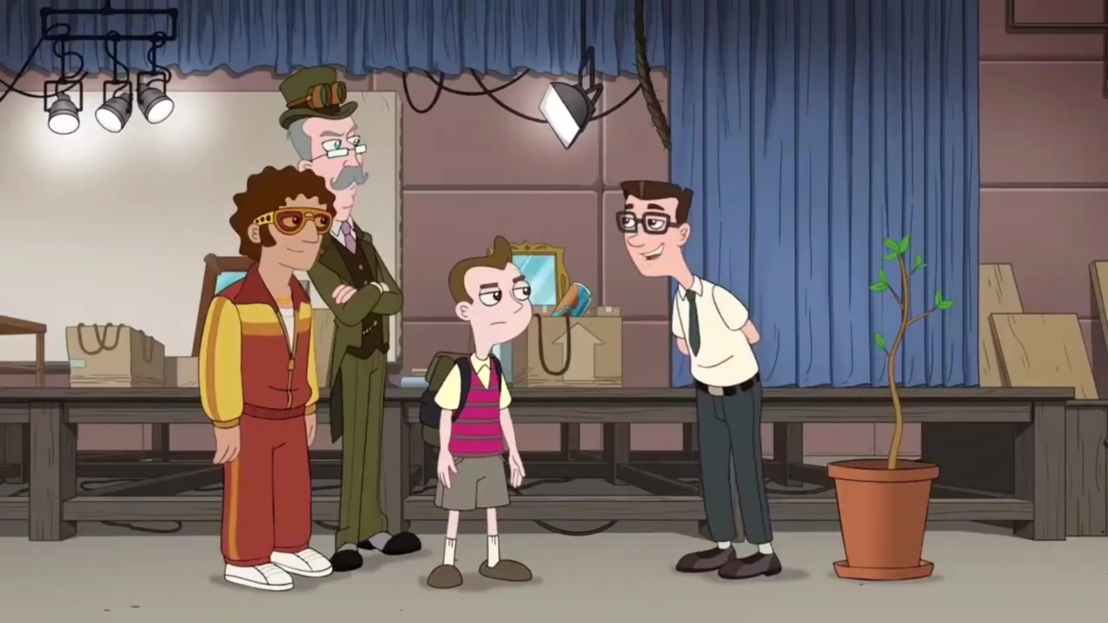 OH FUCK MILO MURPHY IS THREATENING THE INTERN!