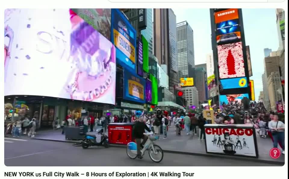 walking tour channels don't need to ask for premission