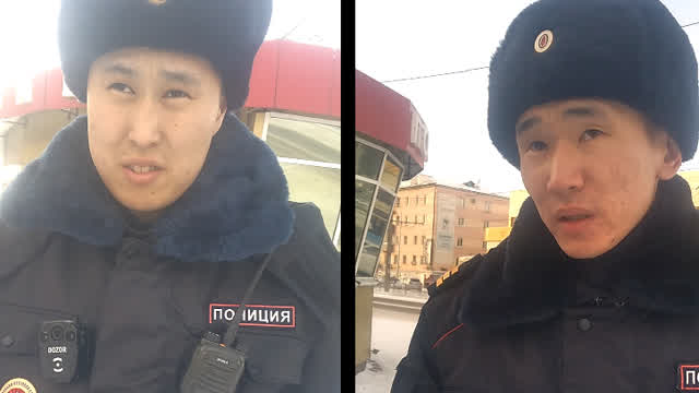 ППС и велосипедист.