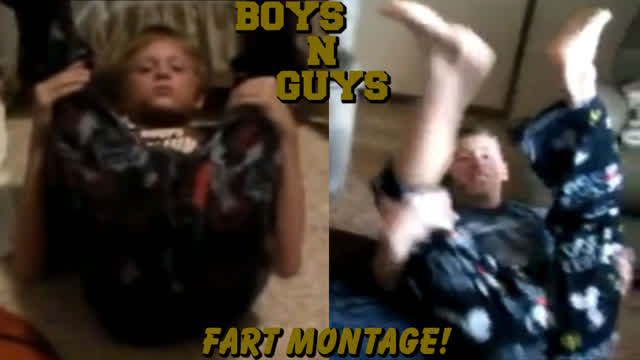 Boys & Guys Farting On Command Fart Montage Part 4