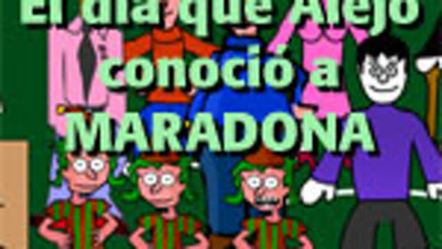 Alejo y Valentina MTV - T1 E9 "El día que Alejo conoció a Maradona" (2007)