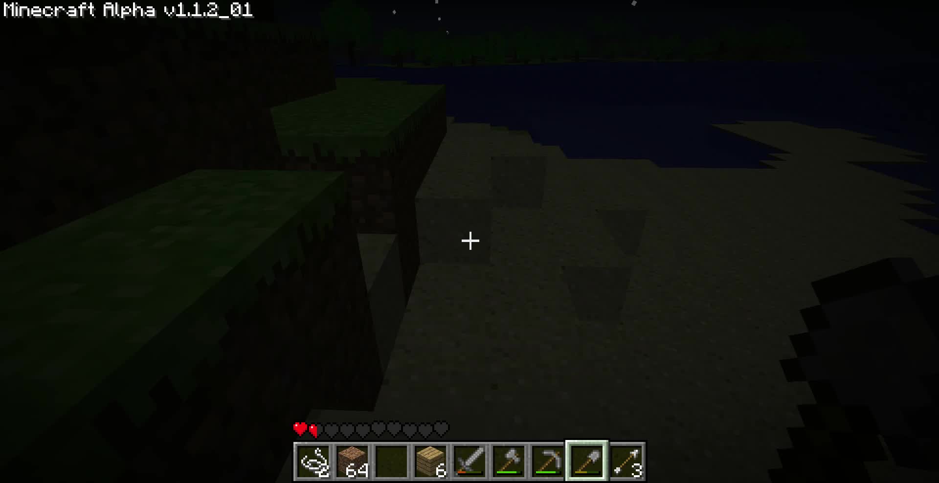 Minecraft alpha playthrought #1 (no commentary)