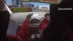 Weatherstar4000video crashes his McLaren MCL35 on his "late" birthday